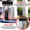 thumbnail image 3 of Jar Safe Child-Resistant Lids Regular Mouth Red, 3 of 7