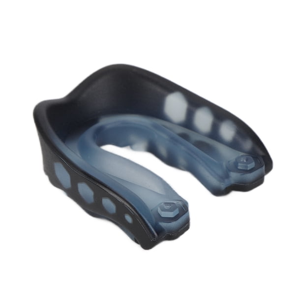M Buder Protector Bucal Deportivo Profesional con Cordón Protección de Mejillas Lengua Dientes para Taekwondo Boxeo Artes Marciales Color Azul (12 cm / 4.7 inches)