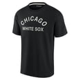 thumbnail image 2 of Unisex Fanatics Black Chicago White Sox Elements Super Soft Short Sleeve T-Shirt, 2 of 3