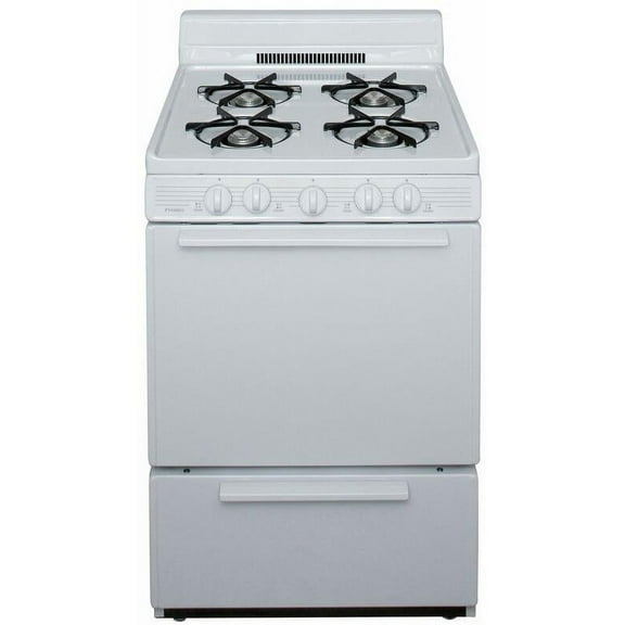 PREMIER BCK100OP 24" FREE STANDING GAS RANGE White