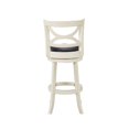 thumbnail image 6 of Boraam Florence 29 in. High Back Swivel Wood Kitchen Bar Stool, Buttermilk Finish, 6 of 8