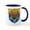 White/Navy Inside, variant on CafePress - Official Hank Logo Mugs - 11 oz Ceramic Mug - Novelty Coffee Tea Cup