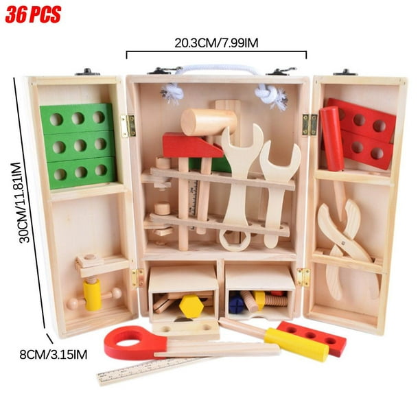 Activity-board Boîte à outils jouets pour enfants jouets en bois