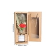thumbnail image 3 of Caja De Regalo Decorativa Ramo de flores secas naturales en caja de regalo. Arreglo floral de jabón para el Día de San Valentín, Día de la Madre y decoración del hogar (rojo, 1 pieza). Rkxzt, 3 of 8
