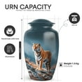 thumbnail image 2 of Yatskia Mountain Tiger Decorative Memorial Urns for Human Ashes Adult Men and Women, Large Cremation Urn for Ashes Adult, (Classic Large, 10 Inch), 2 of 2