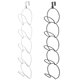 thumbnail image 5 of Armario Sombrero Ganchos Alambre De Hierro Sobre La Puerta Cadena Apilable Sombrero Exhibidor Estante Bolsa De Ropa Corbatas Bufanda Colgando Ganchos De Almacenamiento Methold HA025530-01, 5 of 6