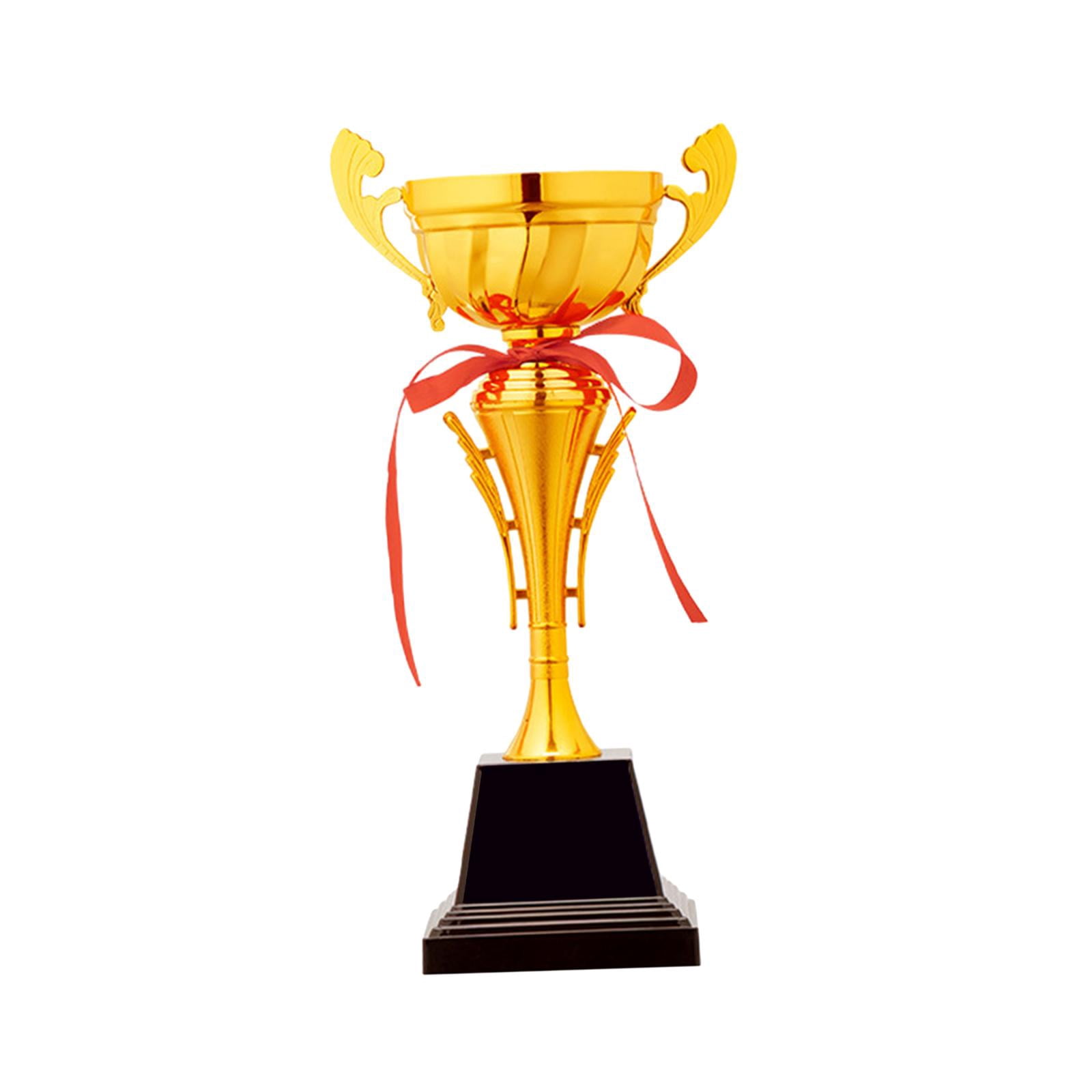Rushawy Football Soccer Match Trophy, Competitions Award Trophy with Base Trophy, Soccer 28cm