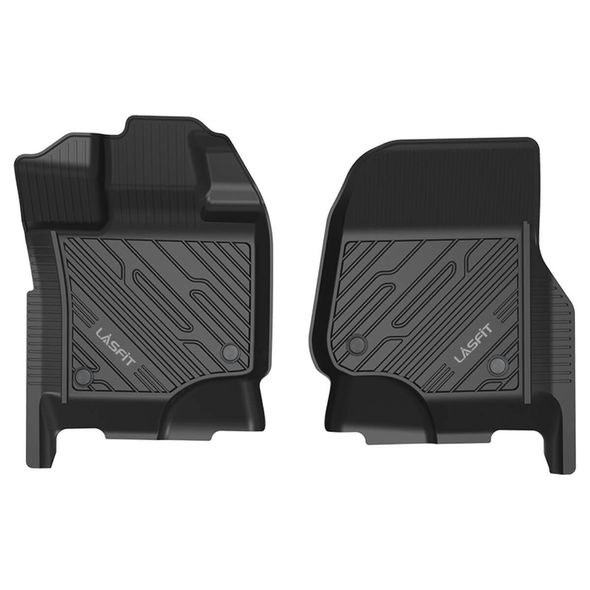 Black Car Floor Mats for Ford F150 Custom Fit 2015-2020 