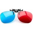 thumbnail image 1 of Red/ Clip-on 3d Glasses (anaglyph 3d) For Glasses Wearers, 1 of 1
