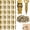 50 SET, variant on 6×14mm Short Expansion Screw Set, Sleeve Anchor Bolts for Stripped Thread Restoration, Easy to Install, for 6 mm Drill Holes in Wood, Tile and Stone (50 Set)