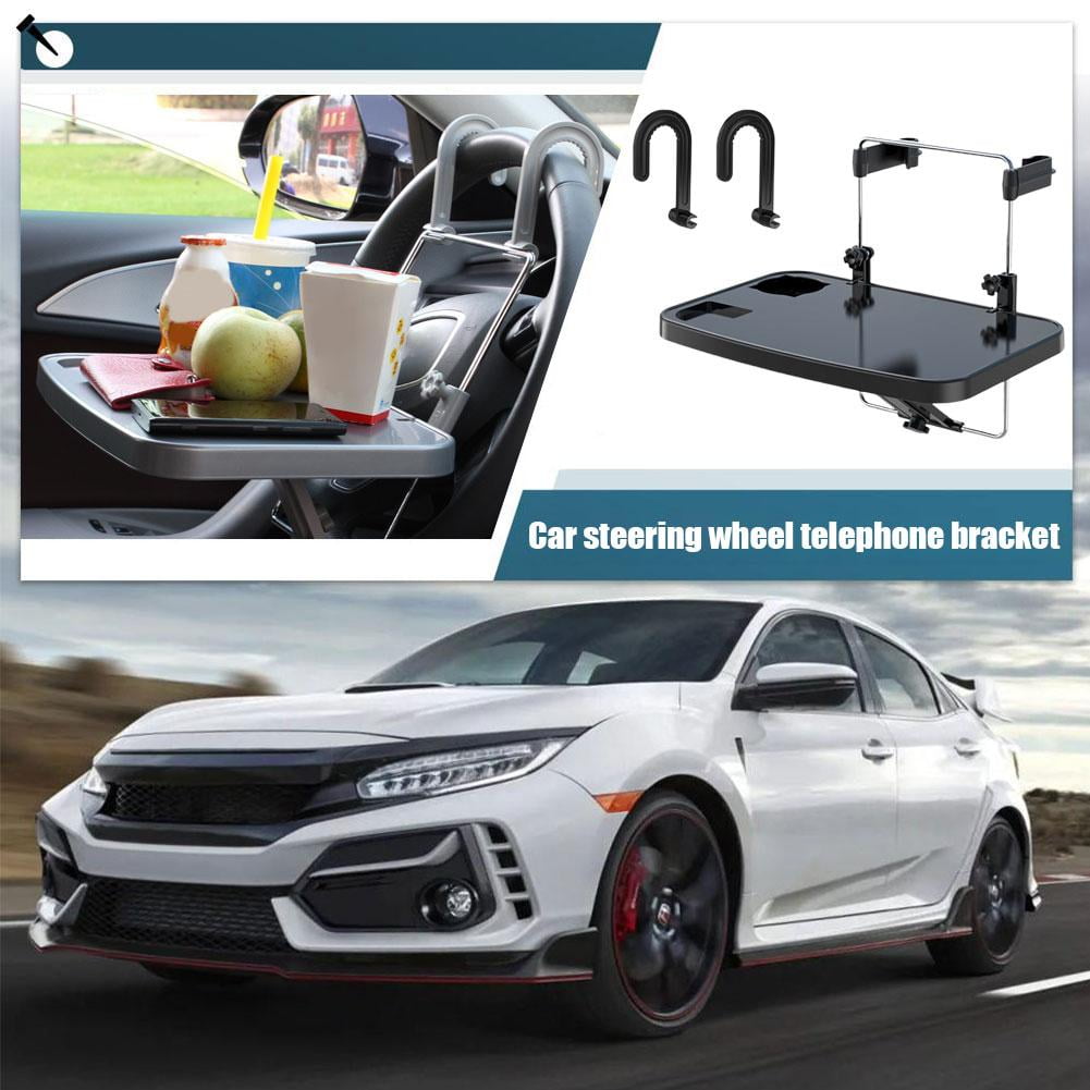 Portable Car Back Seat Tray Table for Laptop, Food, Work, and Travel - Universal Fit