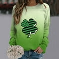thumbnail image 2 of Aayomet St Patrick's Day Sweatshirts Women Oversized Women Sweatshirt Kawaii Mushroom Cute Oversize Pullover Hoodie Teen Girl Cottagecore Clothes Pocket Tops,Beige XXL, 2 of 3