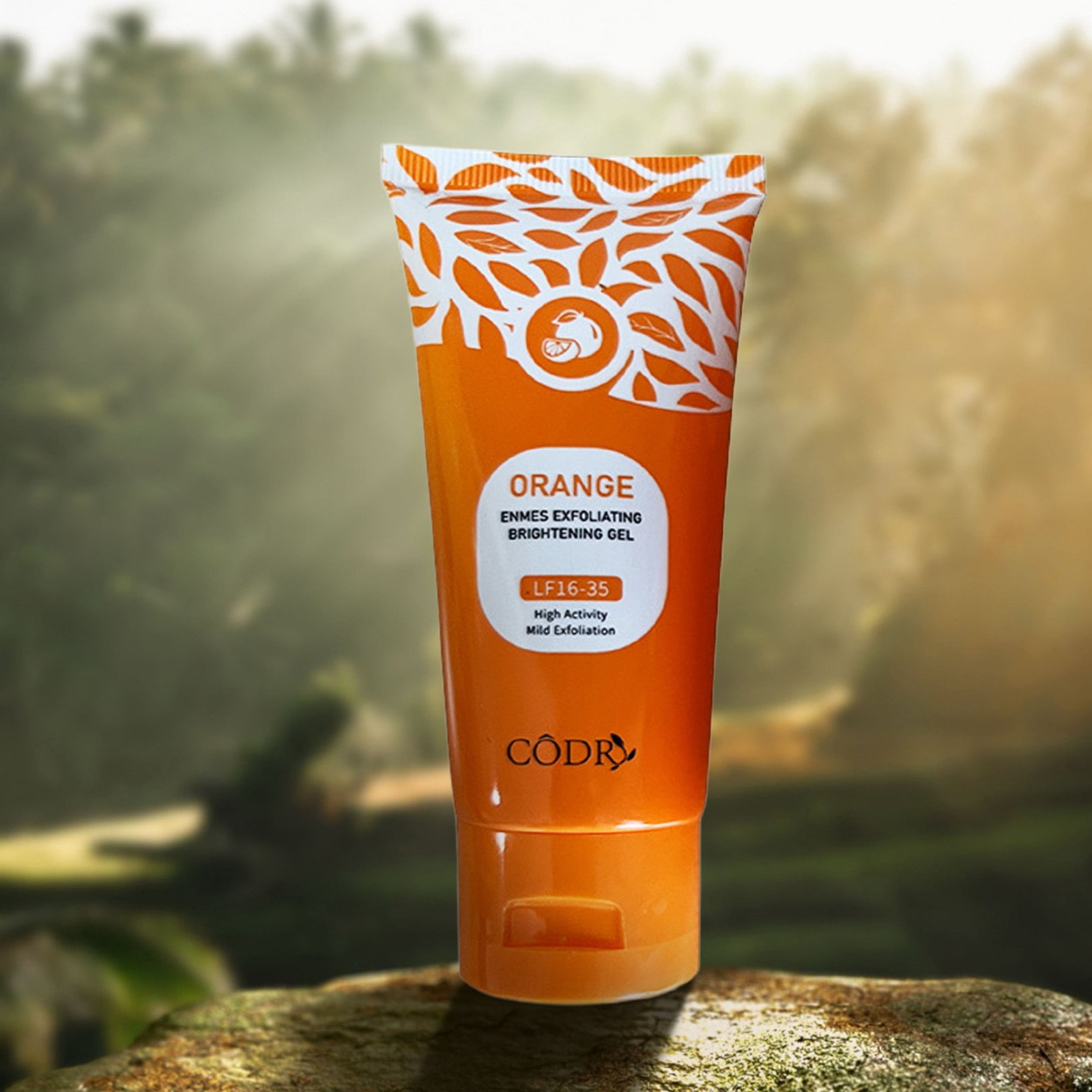 Gel Exfoliant Éclaircissant Aux Enzymes D'Orange - Soin Visage Doux - Neuf Sous Emballage
