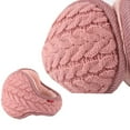 thumbnail image 2 of Winter Ear Muff Unisex Foldable Adjustable Collapsible Plush Cold Weather Knit Comfortable Ear Earmuffs Outdoor Ear Warmer for Women Men, 2 of 3