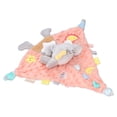 thumbnail image 4 of Manta de elefante para bebé, juguete calmante, manta de seguridad para bebé, manta de dentición para acurrucarse, inodoro, manta de seguridad para elefante infantil, funcionamiento suave, 4 of 8