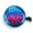 Blue Glitter Sparkle With Black Pink Glitter Leopard, variant on WIRESTER Bicycle Bell Blue Aluminum Alloy Mini Bike Bell With Ring Horn Accessories for Adults Men Women Kids Girls and Boys - Blue Glitter Sparkle With Black Pink Glitter Leopard