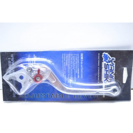 Silver Long 6 Position Adjustable Brake Lever