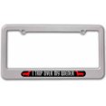 thumbnail image 1 of I Trip Over My Wiener, Daschund License Plate Tag Frame, Multiple Colors, 1 of 1