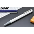 thumbnail image 4 of Lamy L204M-WT-B Logo White Sturdy Plastic Barrel Ballpoint Pen, 4 of 4