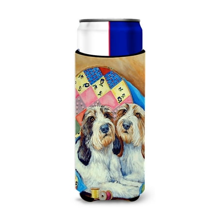 

Caroline s Treasures 7095MUK Petit Basset Griffon Vendeen Ultra Hugger for slim cans Slim Can multicolor