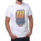 thumbnail image 1 of DelSol Camiseta (M) Camiseta NASCAR Classic Crew para hombre - Kyle Busch - 10 Blanco 1 Pc DelSol DelSol Camiseta (M) 1 Pc, 1 of 1