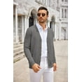thumbnail image 5 of COOFANDY Men's Cardigan Sweater Long Sleeve Casual V Neck Button Down Knitted Sweater with Pockets, 5 of 6