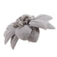 thumbnail image 1 of Brillante Tela Flor Clip Broche Pin Novio Baile De Graduación gris Yinane Pin de la broche de los hombres de las mujeres, 1 of 8
