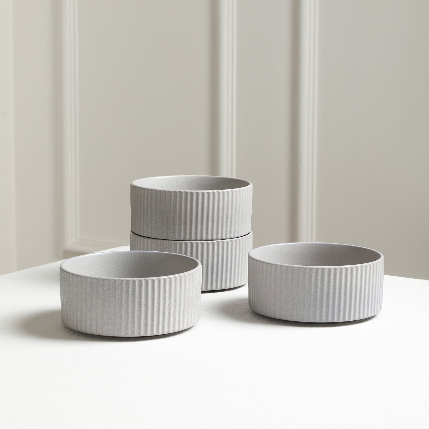 Stone Lain Haven 16-Piece Dinnerware Set Stoneware, Grey