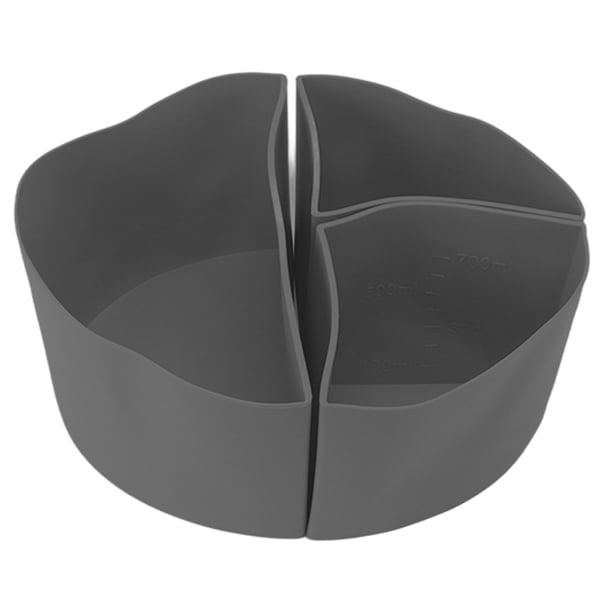 Revestimiento para olla de cocción lenta 3 en 1, divisor de olla de silicona de 6 cuartos, fácil de limpiar, accesorios para olla de cocción lenta, revestimiento de cocina para el hogar, restaura