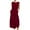 Wine, variant on Wlynlyn Women Cotton Linen Jumpsuits Summer One-Piece Outfits Short Sleeve Wide Leg Long Pants Rompers Size XL