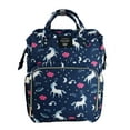 thumbnail image 2 of Diaper Bag Backpack Baby Nursing Nappy Bags With Insulated Pockets, Mummy Maternity Large Capacity Breathable Backpack, 2 of 11