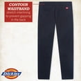 thumbnail image 5 of Dickies Womens Work Pants - Mid Rise Skinny Stretch Fit Twill Pull On Office Casual Pants for Women, 5 of 7