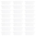 thumbnail image 1 of Milisten 100pcs File Index Label Transparent Hanging Folder Tabs Stationery Office Suplies Accessories for Daily Use with Paper, 1 of 6