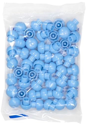 Easy Glide 3ml 3cc Oral Syringe Caps Included, 100 Count
