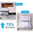 thumbnail image 5 of Bolsas enrollables al vacío para ropa de viaje, paquete de 8 bolsas de almacenamiento al vacío, bolsas enrollables al vacío con asa, 5 of 5