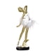 thumbnail image 4 of Figura de bailarina Escultura de bailarina Figura de niña de resina creativa para Estilo A, 4 of 9