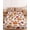 Oatmeal, variant on Queen Size Fitted Sheet Set - Pumpkins Fall 3 Piece Bedding Sets 16" Deep Pocket Fitted Sheet with 2 Pillowcases, Thanksgiving Maple Leaves Mushroom Autumn Brushed Microfiber Hotel Luxury Bed Sheets