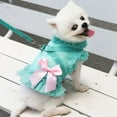 thumbnail image 3 of CAROOTU Chien Été Imprimé Maille Jupe Princesse Robe de Mode Polyester Vêtements pour Animaux de Compagnie, 3 of 6