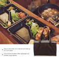 thumbnail image 4 of LEEYNEER Sac Sacs Aliments Isolé Thermique Fourre-Tout d'Épicerie Chaud Transporteur Refroidisseur Froid Magasinage Réutilisable Isolation Rangement, 4 of 8