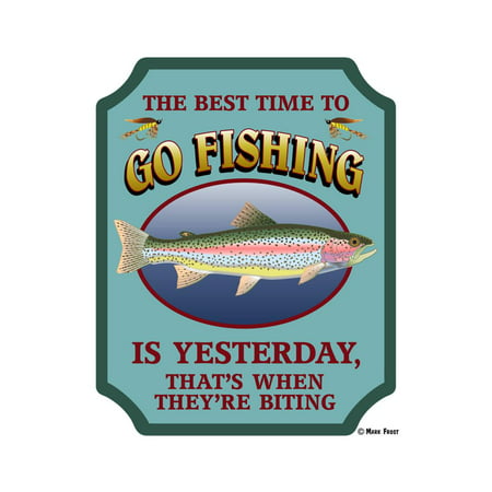 Best Time to Go Fishing Print Wall Art By Mark (Bermuda Best Time To Go)