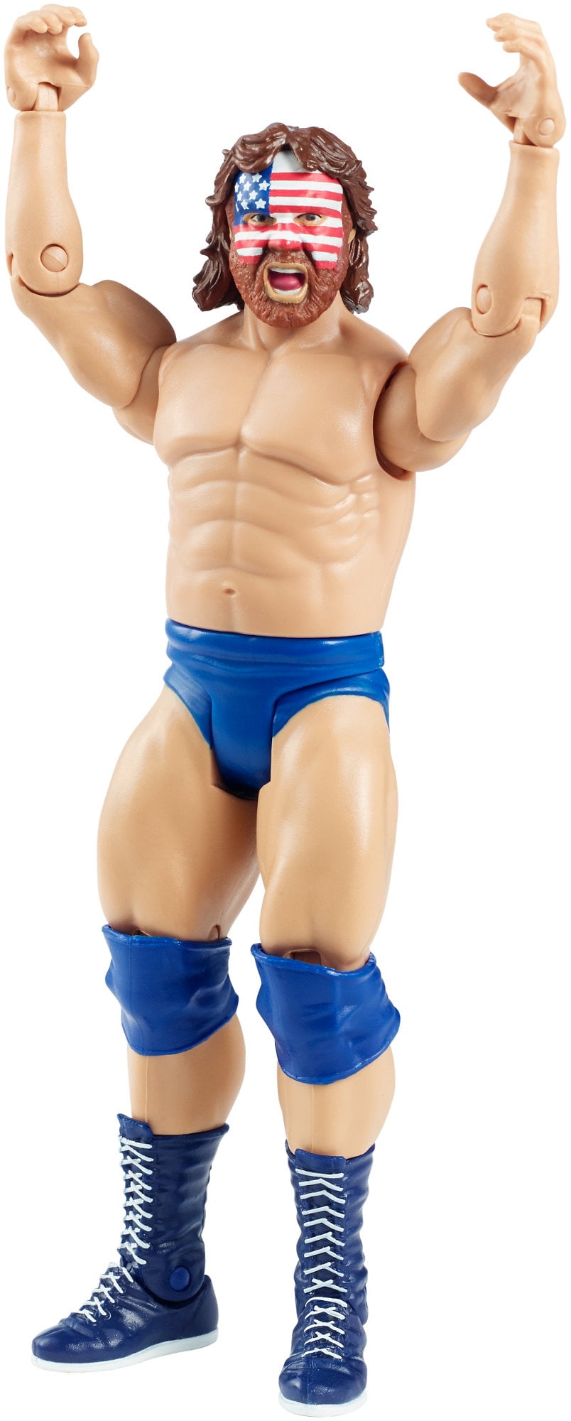 WWE Summer Slam Hacksaw Jim Duggan 7" Loose Figure Authentic 