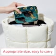 thumbnail image 6 of Platypus Velvet Portable Jewelry Organizer with Removable Compartment – Necklace Holder, Earring Organizer, and Jewelry Boxes - Gift, 6 of 7