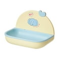 thumbnail image 2 of Nkmbld Bar Soap Holder Dish Wall Mounted Soap Box No Punching Required Cute Bathroom Double Layer Soap Box Household Bathroom Traceless Sticker Soap Case, Yellow, 2 of 8