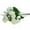 Milk White, variant on Mdesiwst 1 Bouquet Simulation Rose Ornamental,15 Heads Artificial Flowers Home Decor Faux Silk Flower