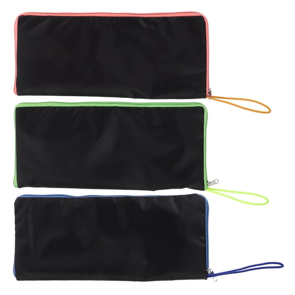 COMPUKAS 3Pcs Foldable Wet Umbrellas Bag Oxford Cloth Waterproof Storage Organizer for Travel and Outdoor
