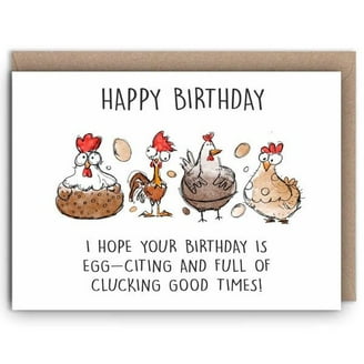 Funny Birthday Card - "Happy Birthday to the Rarest of Them All" Steak  Design - Blank Inside, Envelope Included - Perfect for Meat Lovers,  Friends, and Family - Walmart.com