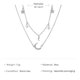 thumbnail image 3 of Collar para mujer, Joyas para mujer, Joyas para mujer, Collar multicapa con estrella y colgante para mujer, Collar de cadena para clavícula, collar para mujer, 3 of 5
