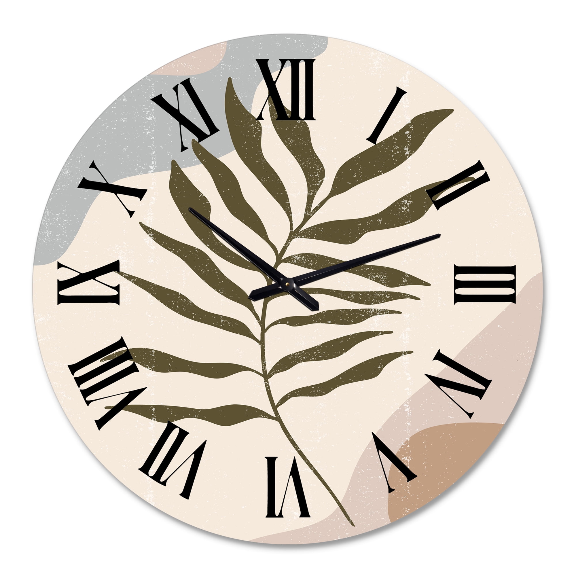 Designart 1 in Modern,Contemporary Wall Clock