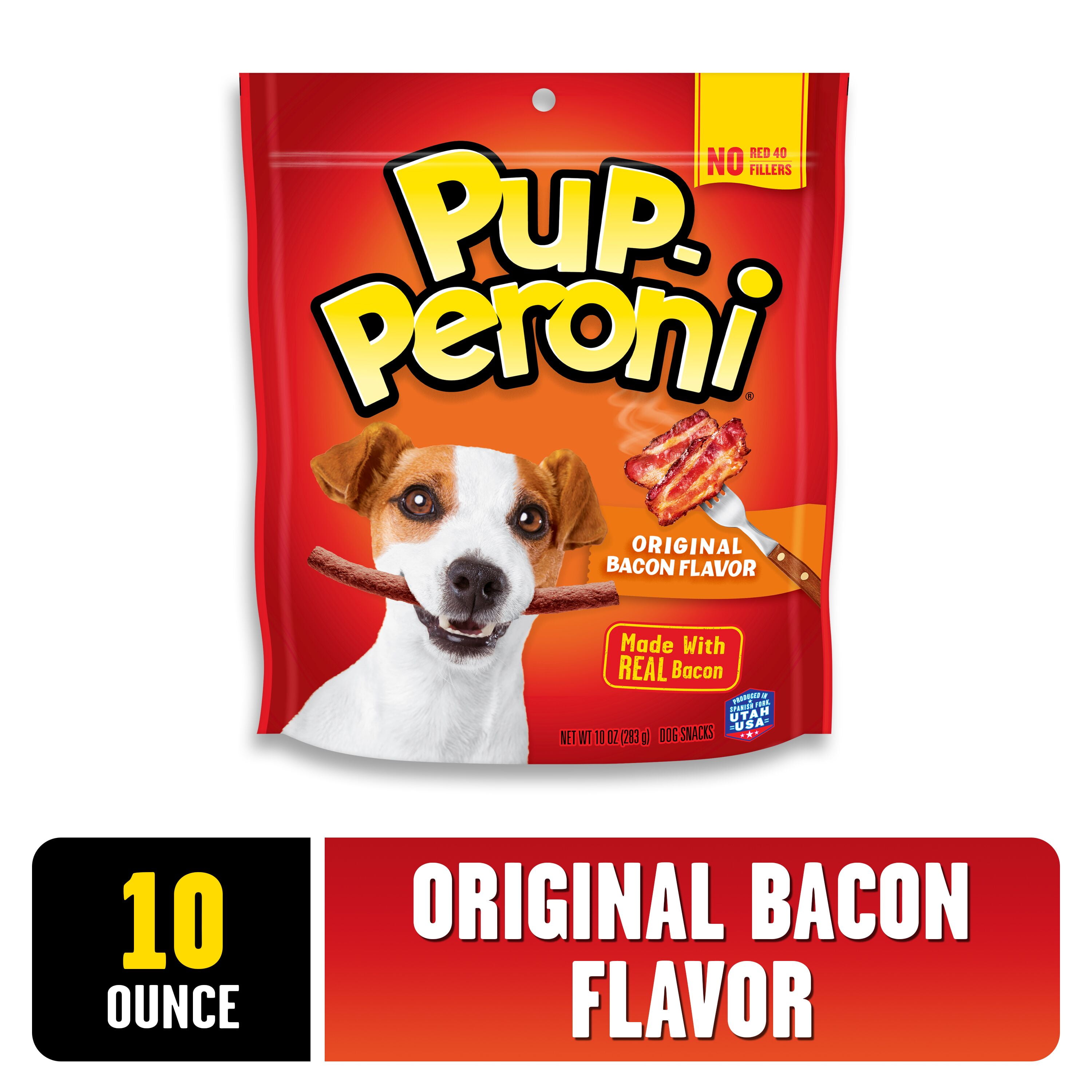 PupPeroni Bacon Flavor Dog Snacks, 10Ounce