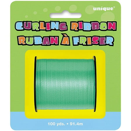 - Curling Ribbon, Green, 100 yd, 1ct